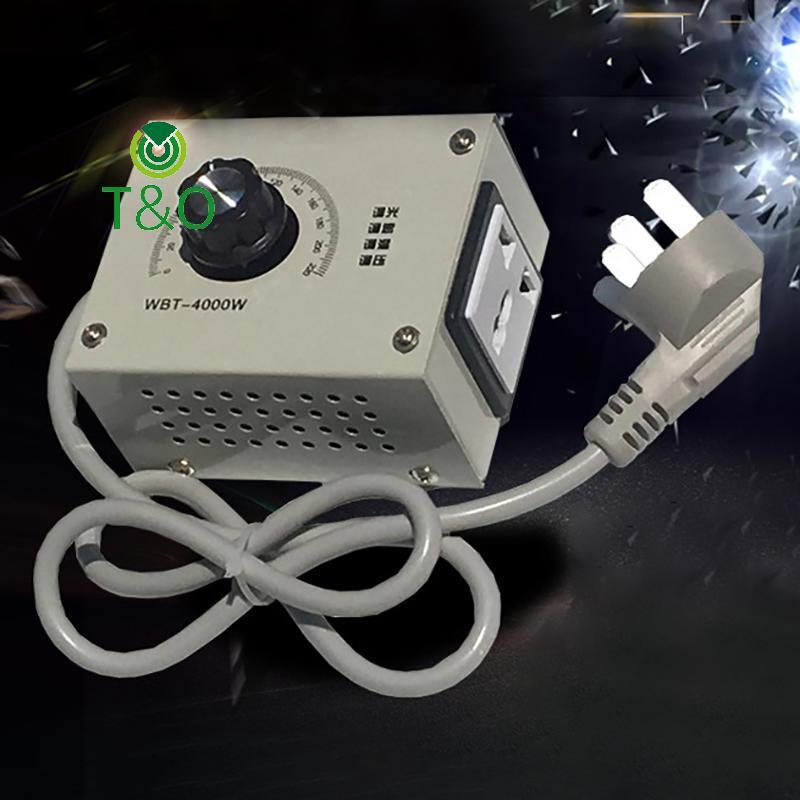 AC 220V 18A 4000W Thyristor Bộ điều chỉnh nguồn, điều tốc động cơ, quạt, điện áp, nhiệt độ [mới]