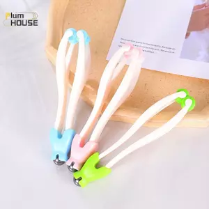 PlumHOUSE 1 Máy Massage Ngón Tay Bấm Bấm Con Lăn Kép Dụng Cụ Massage Nhựa VN