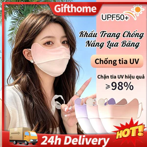 ✈️Giao Hàng 24h✈️ Mặt nạ chống nắng thoáng khí Mặt nạ bảo vệ tia cực tím có thể giặt được Màu Gradient Che mặt Đồ dùng mùa hè