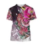 Mới Nhật Bản Samurai Hannya Oni Mặt nạ Rắn 3D In Áo Thun Unisex Tay Ngắn Tee Cho Nam Nữ
