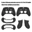 Btsg Tay cầm trò chơi Phụ kiện chơi Game chống trầy xước cho Bộ điều khiển vỏ bảo vệ 5S Vỏ silicon
