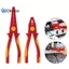 Kìm Nhựa Cách Nhiệt Chắc Chắn 1000V Tay Cầm Chống Trơn Trượt Điện Áp Cao Kìm Dây Cách Nhiệt Kìm Mũi Kim Đẹp