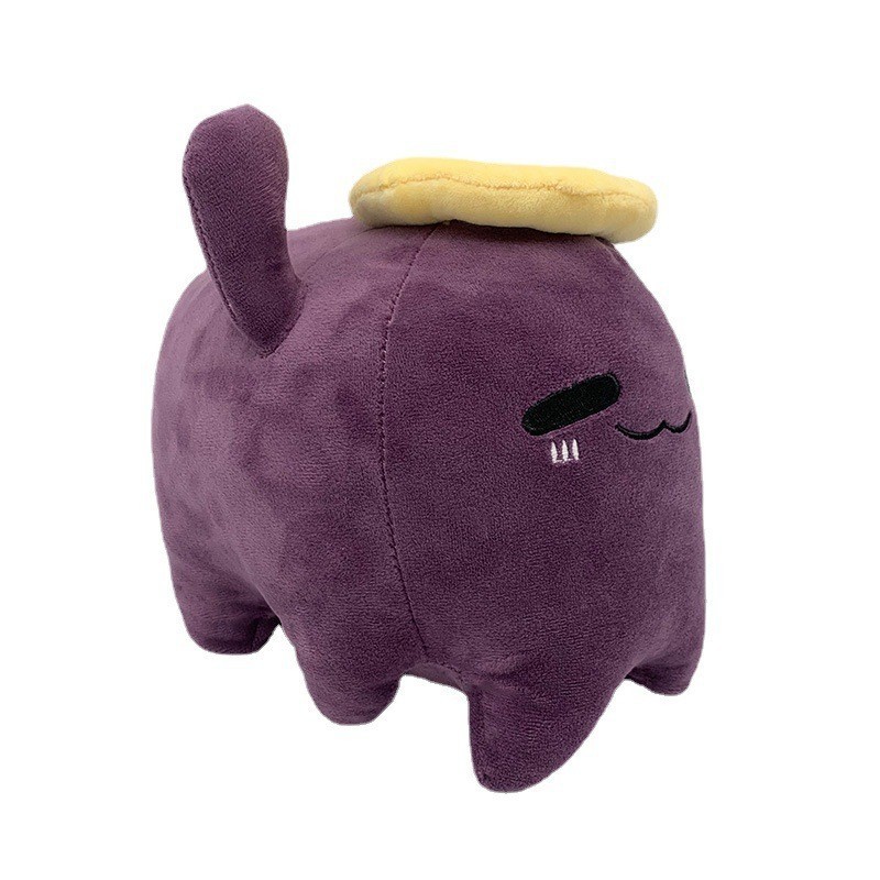 SQ5 Ninomae Ina 'nis Takodachi Plushie Hoạt Hình Dễ Thương Cotton Đồng Hành Búp Bê Gối Mềm QS5