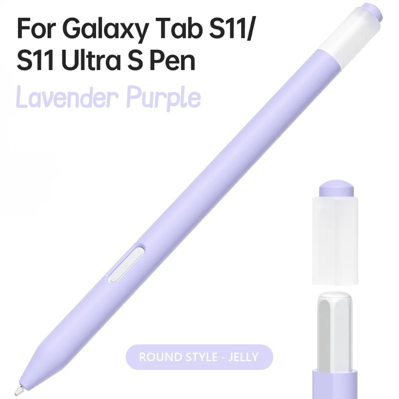 Dành Cho Samsung Galaxy Tab S11 S11Ultra S-Pen Chống Trầy Xước Bút Chì Cảm Ứng Silicon Bảo Vệ Dành Cho Samsung Galaxy Tab S11 S11 Ultra S-Pen Máy Tính Bảng Bút Stylus Pen Vỏ Mềm Chống Trơn Trượt