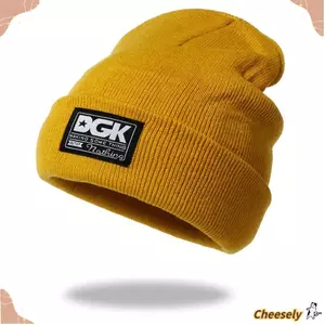 Mũ beanie không vành CHEESELY, Bộ mũ ấm áp mùa đông mềm mại và khăn quàng cổ, Bảo vệ tai dày nhung dệt kim Khăn quàng cổ mùa thu đông