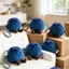 AqToCna Mô Phỏng Dễ Thương Blueberry Sang Trọng Búp Bê Móc Khóa Vô Tội Mặt Túi Quyến Rũ Đồ Chơi Nhồi Bông Cho Trẻ Em Nữ Xe Bapa Trang Trí AqToCna