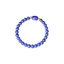 Vòng tay Lapis Lazuli - Pha lê tổng hợp tròn 8mm - Vàng Accent + Hạt thùng - Thu hút tình yêu may mắn Sự giàu có - Unisex Daily