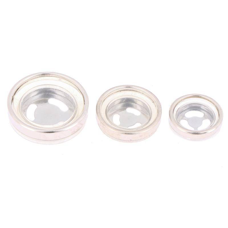 JINHF Phanh Master Xi Lanh Kính Quan Sát 10 Chiếc Đa Năng Xe Máy Chứa Dầu Cửa Sổ Bộ Thay Thế Cho Xe Máy Sửa Chữa HOT