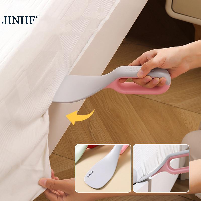 JINHF Dụng cụ nâng giường cho tấm nâng nệm chống mệt mỏi với vải lanh sắp xếp để làm giường dễ dàng tại nhà HOT