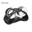 Toyuvn Chung Chân Tambourine Bằng Kim Loại Thân ABS Nhỏ Gọn Jingle Bells Shaker Cho Bộ Âm Thanh Và Phiên Jam Dây Nylon Bền 100% 1 Pc (Màu Đen)
