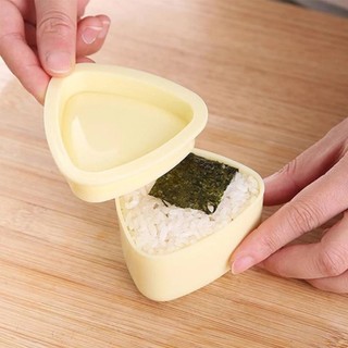 Khuôn cơm nắm 6 ngăn size lớn, khuôn sushi, khuôn cơm tam giác 6 ngăn lớn