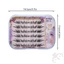Lông mi giả màu trắng bạc C Curl Soft Fiber Trang điểm tự nhiên Nối mi