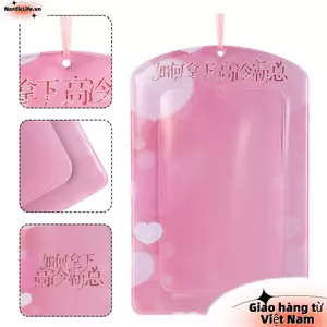 Hộp đựng Photocard NORDICLIE, Vỏ bảo vệ hình ảnh khổng lồ đầy màu sắc, Vỏ thẻ thần tượng Hàn Quốc A4 PVC