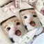 Gương gấp mini họa tiết mèo ngạc nhiên ngộ nghĩnh chống vỡ tiện mang đi