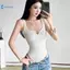Kudosation Mỹ Gợi Cảm Một Mảnh Áo Vest Thời Trang V-ne Vô Hình Dây Kéo Không Tay Ôm Áo liền quần Nữ Đẹp