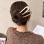 Nĩa Tóc Hình Chữ U Mới Phụ Kiện Tóc Mới Nhựa Tóc Sti Thiết Kế Sáng Tạo Dụng Cụ Tạo Kiểu Tóc Phụ Nữ Quà Tặng Mới