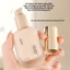 QISE Liquid Foundation Light Mist Hold Makeup Concealer Kiểm soát dầu Non-Off Natural Waterproof Sweat @ -