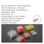 DAYBREAK 50 Đầu nối dây nhanh Mini, Tiếp xúc bằng đồng 2 / 3 / 4 / 5 cổng đẩy vào khối đầu cuối, Vỏ thép không gỉ Vỏ nhựa trong suốt Đầu nối dây điện