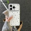 Ốp Điện Thoại Ngôi Sao Dễ Thương Phong Cách Hàn Quốc Cho Honor X5C X5B Plus Win RT Play 10 4G 5G Vỏ Mềm Da PU Trắng Đơn Giản