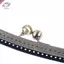 HFTOY 27cm Gỗ Khung Kim Loại Kiss Khóa Cho Tay Cầm Túi Ví Phụ Kiện DIY Handmade ~