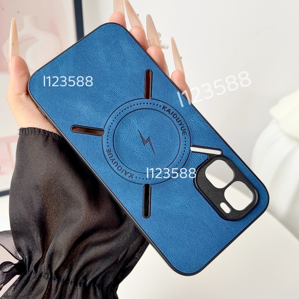 Ốp điện thoại Từ Tính Cho Infinix GT 50 Pro GT50Pro 5G 2026 Infinix GT50 Pro Napa-textured PU Silicone Da Ốp điện thoại Chống Sốc