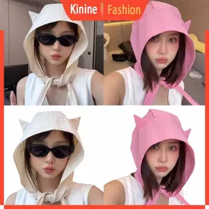 KIN Trọng lượng nhẹ Mũ chống nắng thoáng khí Dây đeo Polyester mới Mũ chui đầu Mũ chống nắng