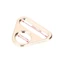 PYCOU 10 chiếc Khóa tam giác, Chất liệu hợp kim Khóa có thể điều chỉnh nhẹ, Tam giác có thanh Xoay đầy màu sắc Dây đeo túi