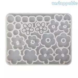 Unstop * Mặt dây chuyền hoa Khuôn silicon Khuôn đúc nhựa cho khuôn nhựa Epoxy