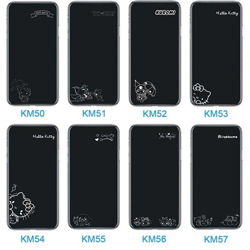 Phim Kính Cường Lực Cho iPhone 17 16 15 14 13 Pro max plus Bảo Vệ Toàn Diện Phim Hoạt Hình 6D Bóng Bảo Vệ Màn Hình 15Pro 15Promax 15Plus 16Pro 16Promax 16Plus 17Pro 17Promax