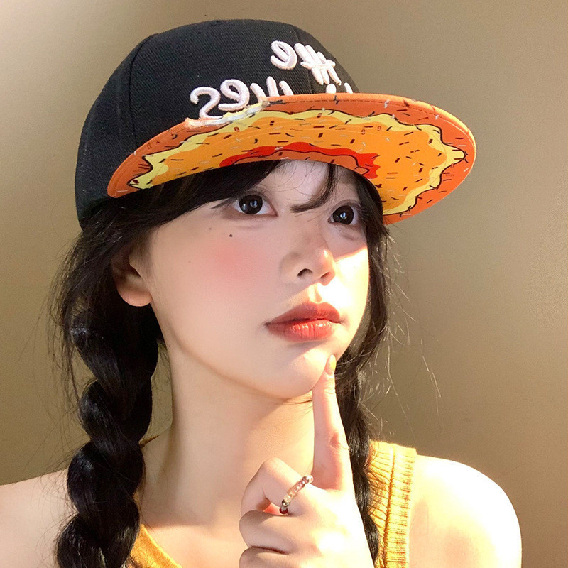 Mũ lưỡi trai hip-hop Mỹ, Dành Cho Cả Nam Và Nữ, Kiểu Dáng Hàn Quốc Thời Thượng, Phong Cách Đường Phố Cá Tính