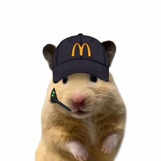 móc khoá hamster đáng yêu