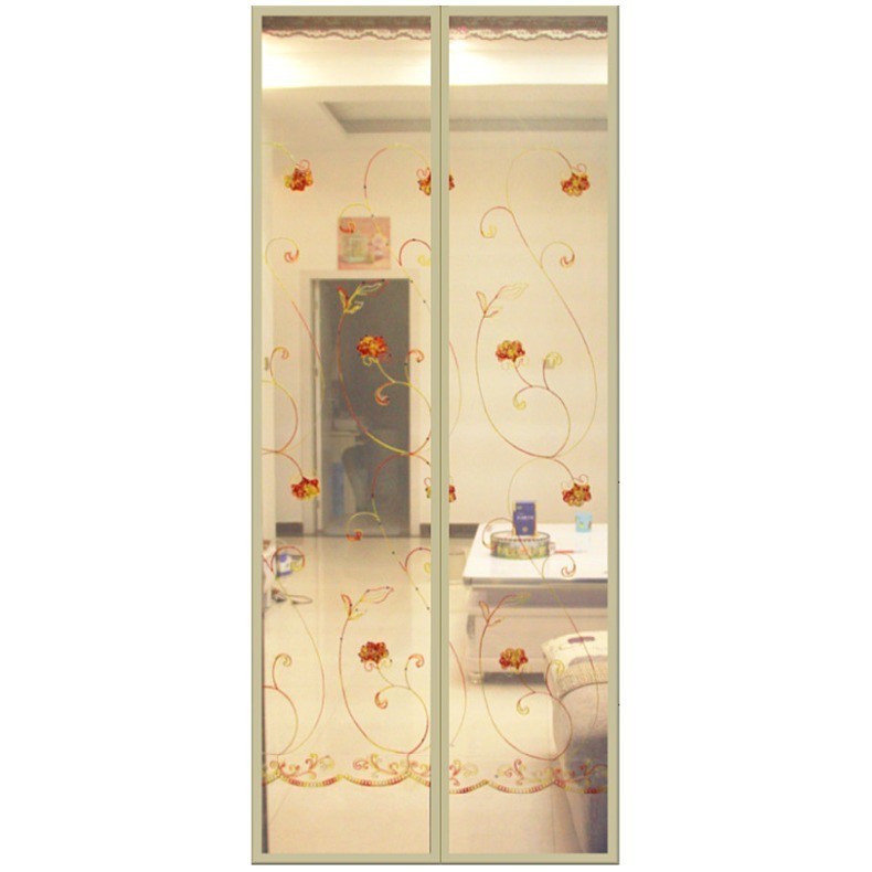 🔥Rèm Cửa Chống Muỗi Từ Tính Mềm Màn Hình Cửa Thêu Velcro Mùa Hè Chống Muỗi Mật Độ Lưới Từ Treo Cur