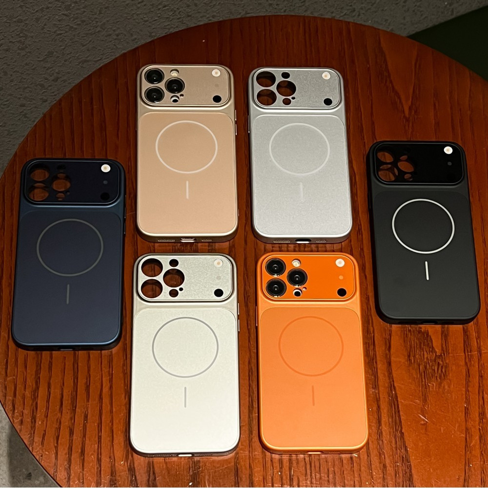 Ốp Điện Thoại Cứng Acrylic Cho iPhone 17 16 15 14 Pro Promax 17 Air Plus Vỏ Chống Sốc