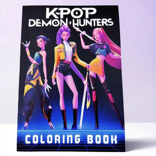 KPop Demon Hunters Coloring Book | Kids & Adult Coloring