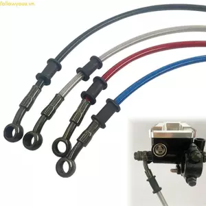 Fol Nâng Cấp Ống Dầu Xe Máy Bện Phanh Ly Hợp Ống Dầu Dòng 60 90 120cm