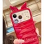 Dành Cho Iphone 17 Pro Max Mùa Đông Xuống Áo Khoác Ốp Lưng Cứng Chống Sốc Thiên Thần 3D Hàn Quốc Iphone 14 Pro Max Làm Dày Camera Dành Cho IPhone 17 16 15 14 13 Pro Max