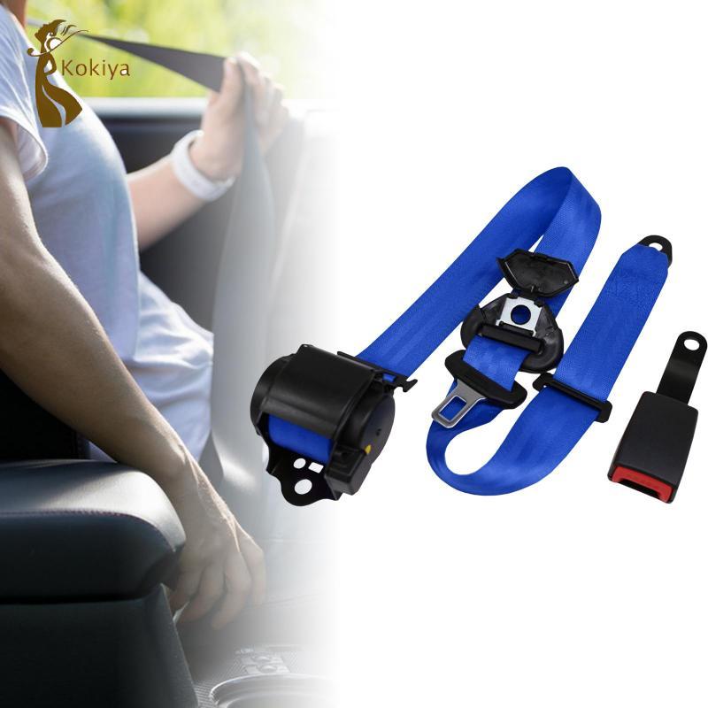 Dây An Toàn, Dây Xe Tải Có Thể Điều Chỉnh 3PT Dây An Toàn Tự Động Rút Dây Cho Xe Nâng Van Xe Buýt Kart
