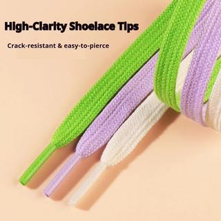 Dây giày Unisex rộng 0,8 Cm, Dây giày Cotton phẳng, chất lượng cao Thích hợp cho nhiều loại giày — 1 đôi