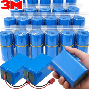 Cuộn 1 / 2 / 3 - Ống quấn co nhiệt cho gói pin lithium Bảo vệ cách nhiệt Vỏ nhựa PVC Dụng cụ bọc cáp