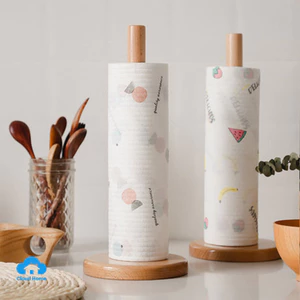 Khăn giấy lau bếp dùng một lần, sạch sẽ, tiện dụng, thấm hút dầu mỡ, có thể giặt, khăn lau bát đĩa.