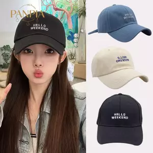 PNPIA- Hàn Quốc Chữ Thêu Mũ Bóng Chày Chống Nắng Thoáng Khí Có Thể Điều Chỉnh Thường Ngày Thể Thao Chạy Mũ Dành Cho Nam Nữ