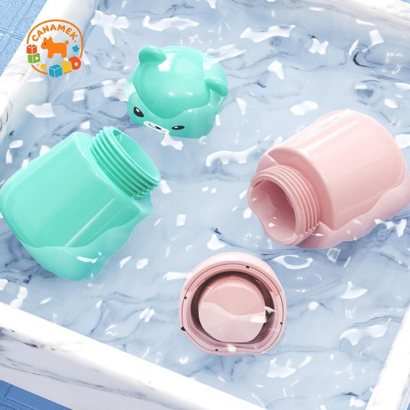CANAMEK Gấu Nhỏ Sáng Tạo Máy Xay Thuốc Xay Viên Thuốc Và Viên, Dễ Dàng Nghiền Thuốc Tiện Lợi Để Mang CSF