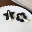 Kẹp Tóc PYCOU, Giữ An Toàn Tóc Trắng Đen Barrettes, Thiết Kế Tối Giản Ngọt Ngào Chấm Bi BB Kẹp Nữ Cô Gái Phụ Kiện Tạo Kiểu Tóc