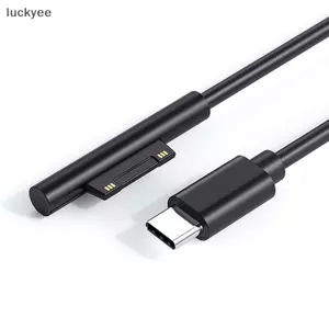 Luckyew Mới Sạc Nhanh USB Type-C Nguồn Điện Cho Microsoft Surface Pro 7 3 4 5 6 15V 3A PD Máy Tính Bảng Sạc Dây Cáp TQ