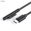 Luckyew Mới Sạc Nhanh USB Type-C Nguồn Điện Cho Microsoft Surface Pro 7 3 4 5 6 15V 3A PD Máy Tính Bảng Sạc Dây Cáp TQ
