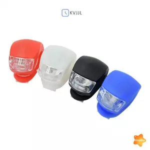 Đèn Xe Đạp Silicon Đèn Xe Đạp Đèn Trước Xe Đạp Đèn Lồng Xe Đạp Chống Nước Đèn Pin LED Đèn Lồng Đuôi Đèn Cho Dropshipping Mới