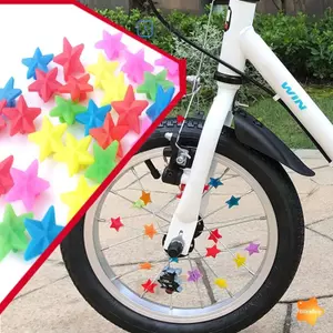 36 Chiếc Bánh Xe Đạp Nói Hạt Nhựa Trang Trí Xe Đạp Phụ Kiện Đi Xe Đạp Mới