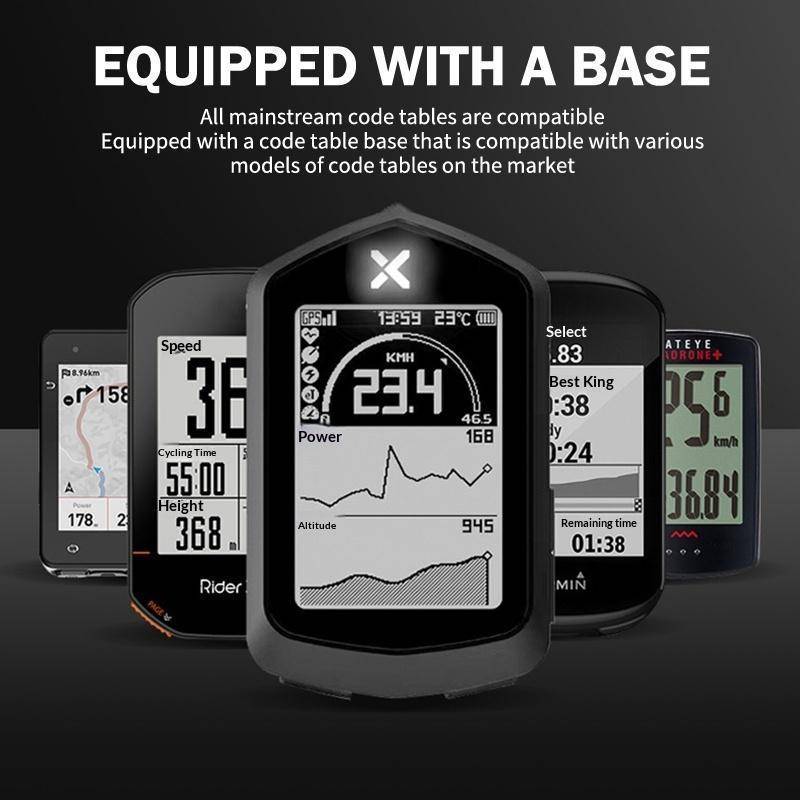 [KvJJL-t] Đồng hồ tốc độ xe đạp đường trường GPS Nối dài Braet Đồng hồ đo đường chống nước Gắn dễ dàng để đi xe đạp hàng ngày mới