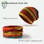 Mũ mềm thời trang mới dành cho nữ mùa xuân thu ấm áp Beanies Thể thao dành cho người lớn Mũ sọc ngoài trời Mũ Hip Hop Bonnet