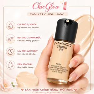 MAC Studio Fix Fluid Fullsize Kem Nền Che Khuyết Điểm Mịn Da 30ml